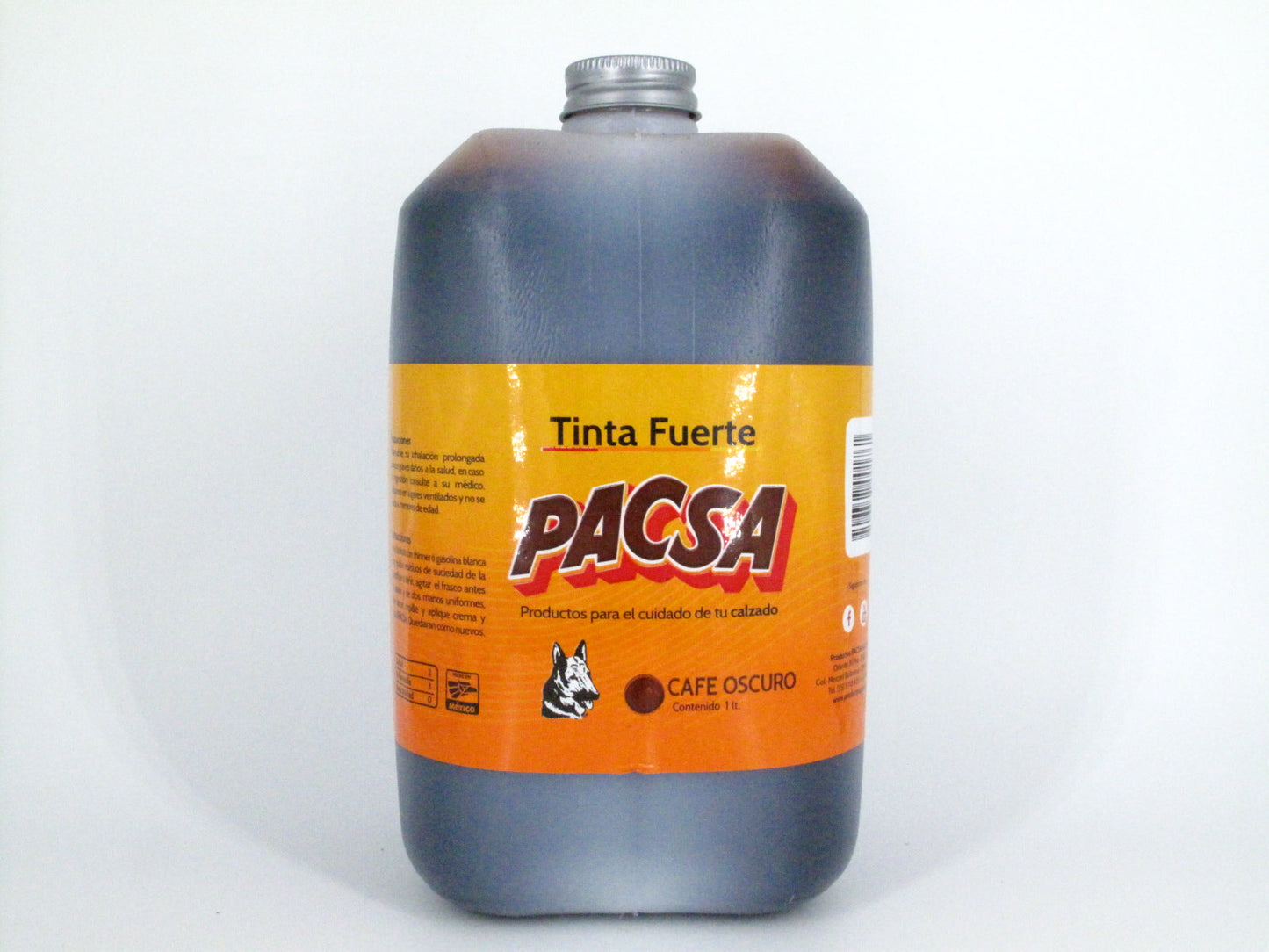 SKU - 1881 -- TINTA PACSA CAFE OSCURO 1 LT