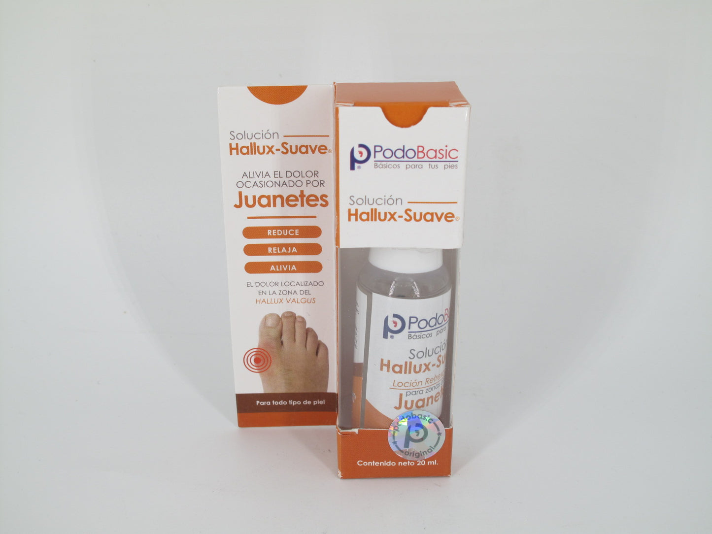 SKU - 1392 -- SOLUCION HALLUX - SUAVE PODOBASIC 10 ML