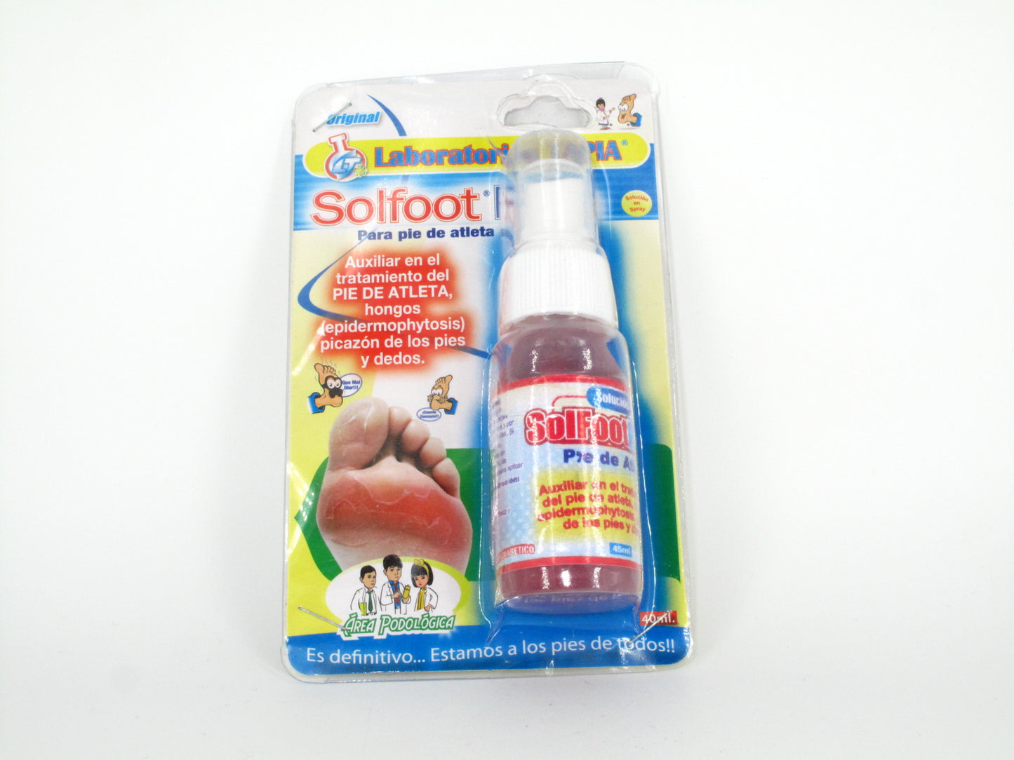 SKU - 1394 -- SOLUCION SOLFOOT TAPIA 40 ML