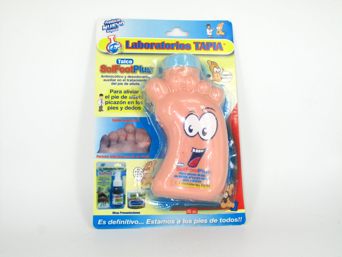 SKU - 1401 -- TALCO SOLFOOTPLUS TAPIA 85 GRS