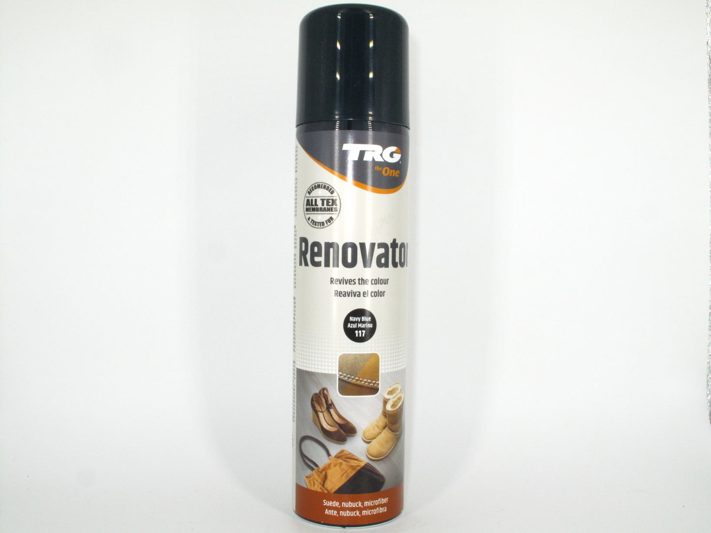 SKU - 1367 -- RENOVADOR SUEDE ANTE TRG AZUL MARINO 250 ML