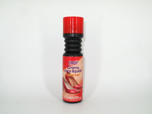SKU - 1112 -- CERA LIQUIDA TROY ROJO 118 ML