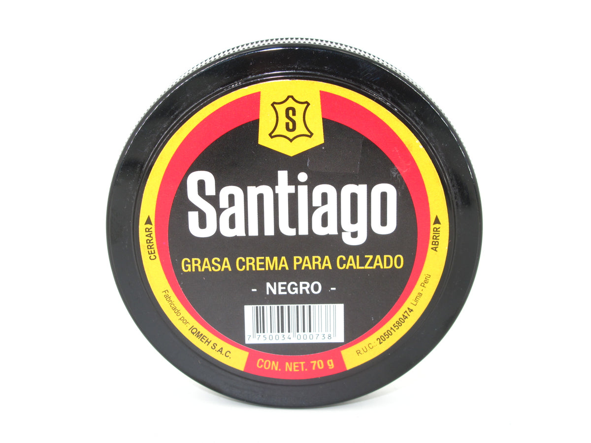 SKU - 1953 -- GRASA CREMA NEGRO 70 G