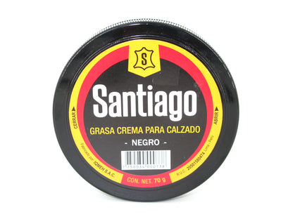 SKU - 1953 -- GRASA CREMA NEGRO 70 G
