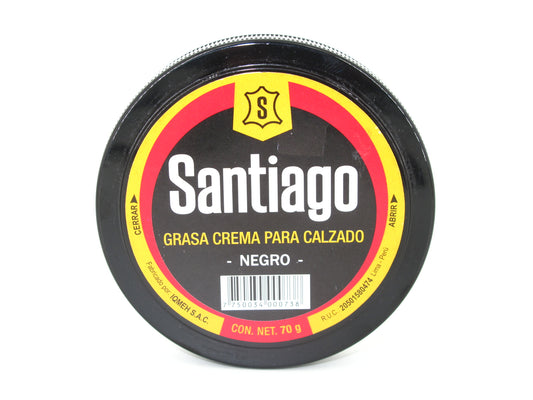 SKU - 1953 -- GRASA CREMA NEGRO 70 G