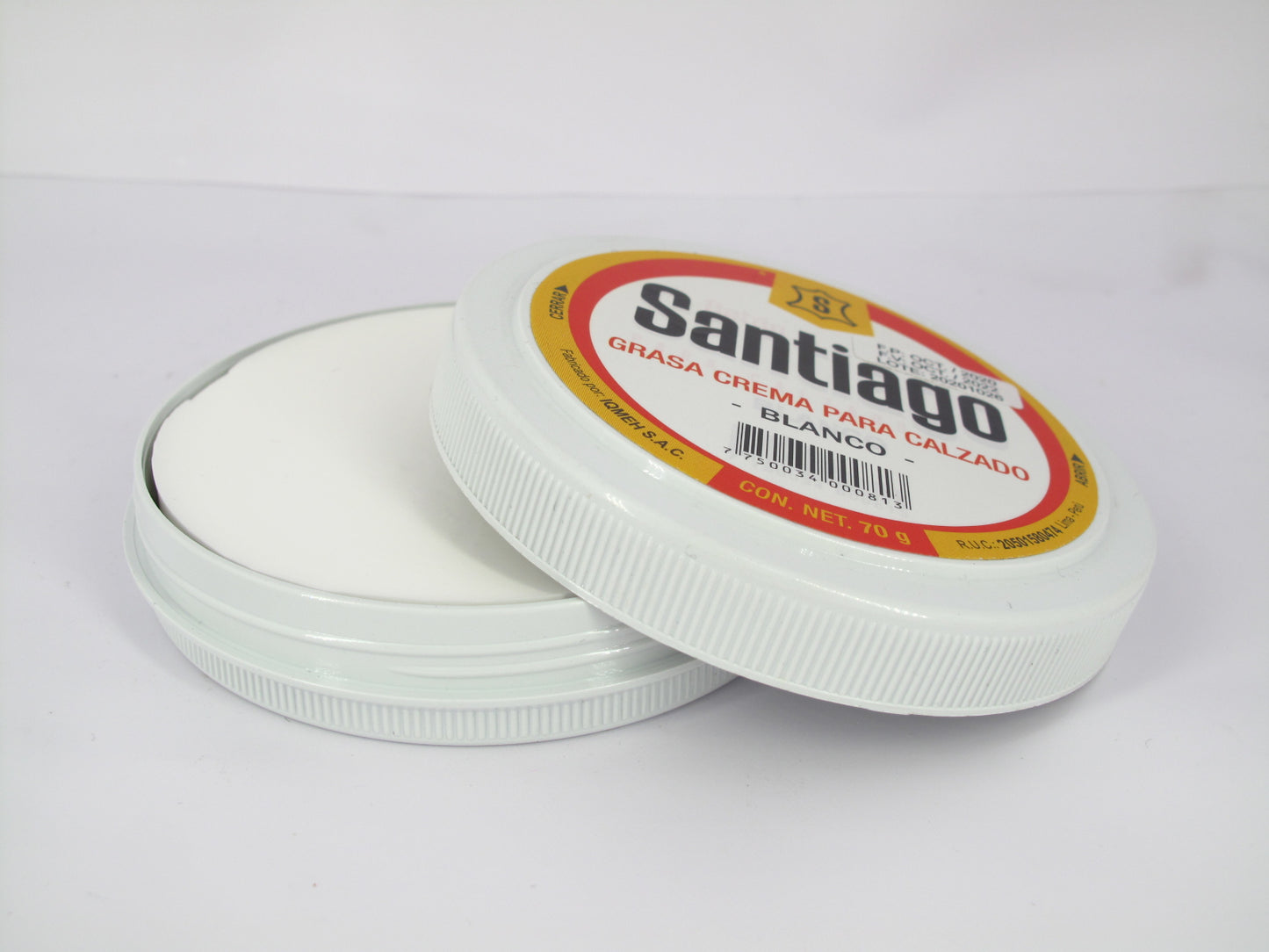SKU - 1956 -- GRASA CREMA BLANCO 70 G