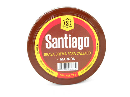 SKU - 1959 -- GRASA CREMA MARRON 70 G