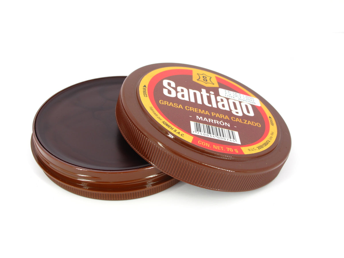SKU - 1959 -- GRASA CREMA MARRON 70 G
